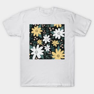 Spring Daisy Print T-Shirt